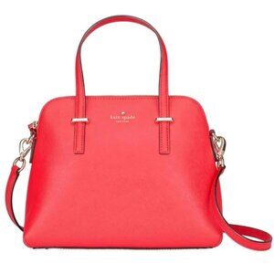 Euc Kate Spade Maise Red Leather Shoulder Bag